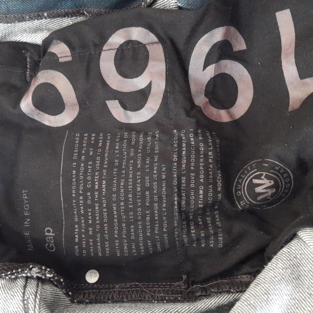 GAP 1969 skinny dark blue jeans - Picture 9 of 12
